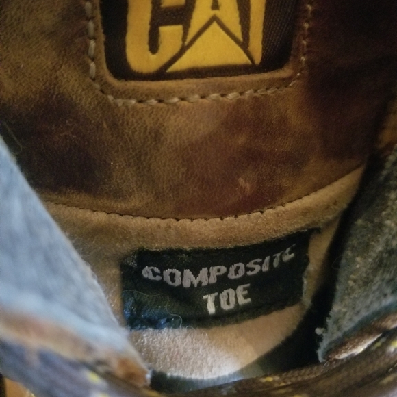 Mens Caterpillar Safety Toe Boots - Picture 10 of 10